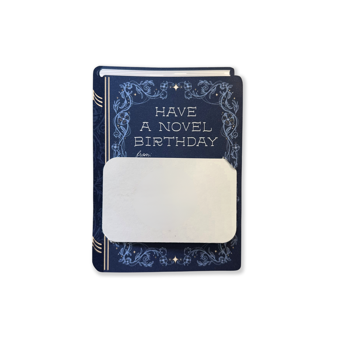 Have a Novel Birthday Gift Card Holder
