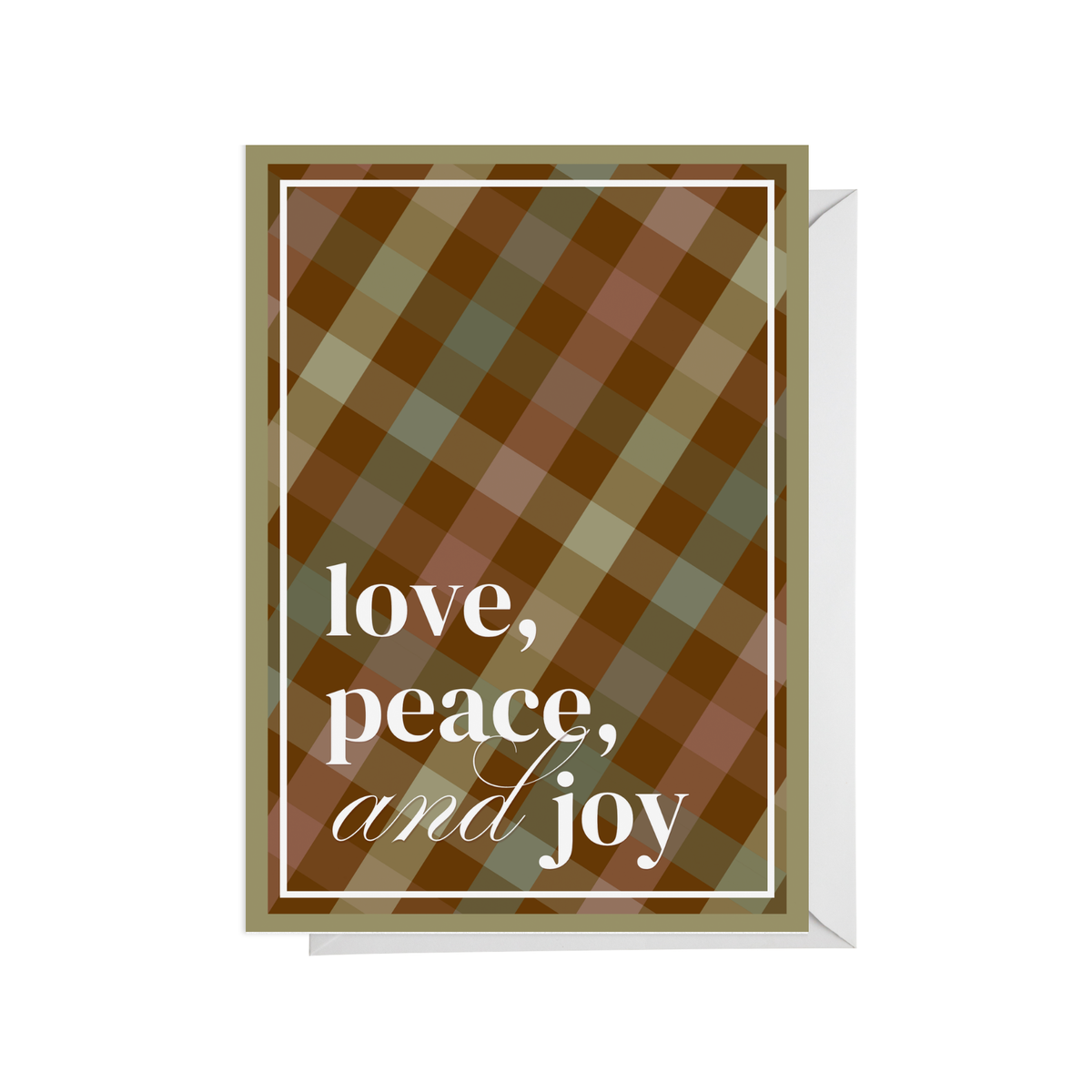 Love, Peace, & Joy Card