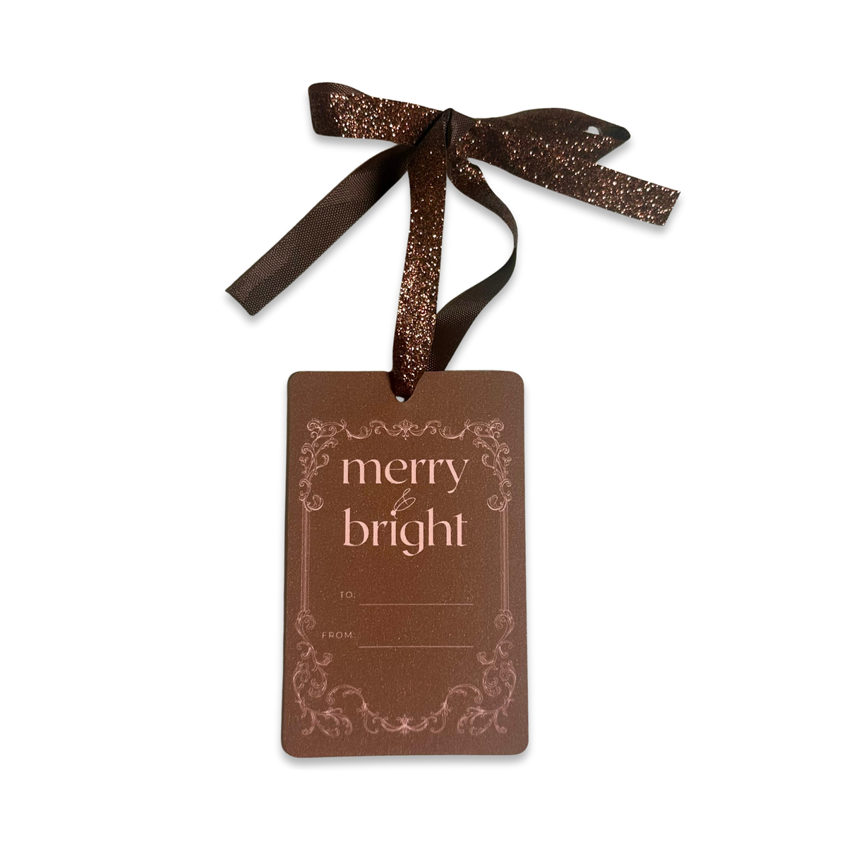 Merry & Bright Gift Tag