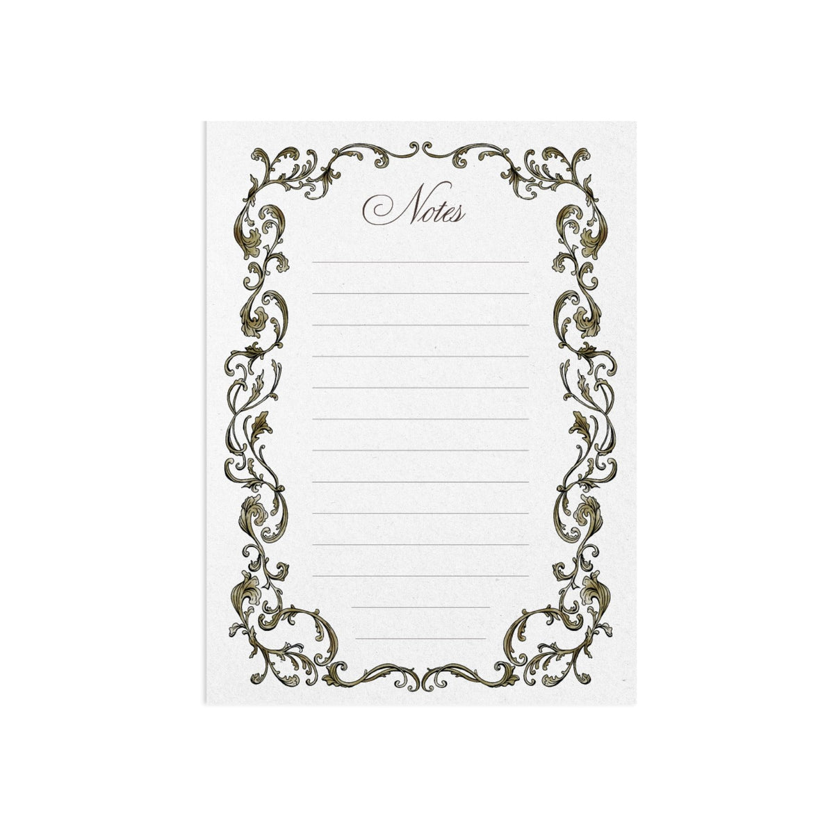 Fall Vines Notes