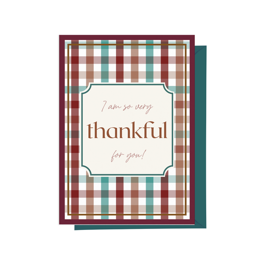 So Very Thankful Card